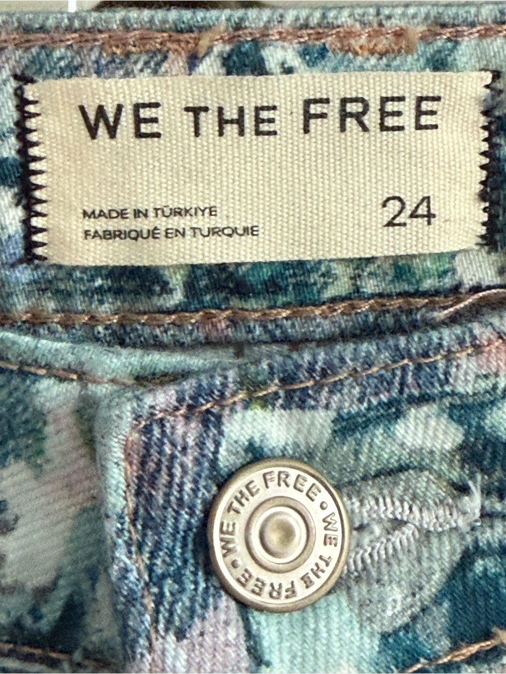 NWT🫟 We The Free Tennessee Low-Rise Illusions Jeans - Picture 6 of 14